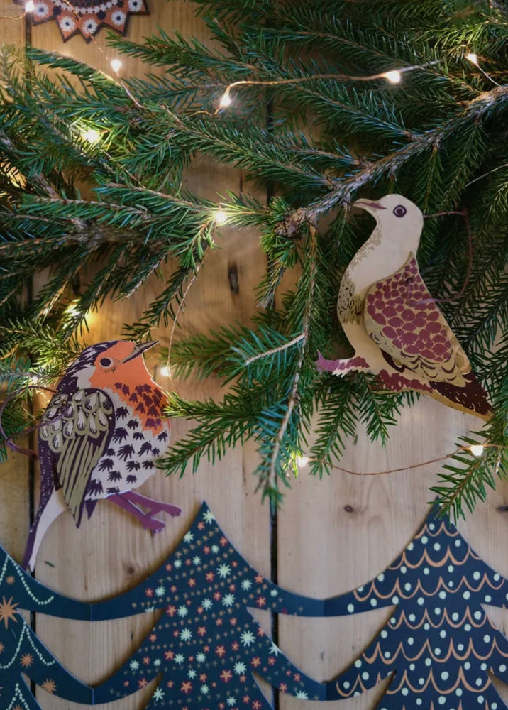 
                  
                    Winter Birds Paper Decorations
                  
                