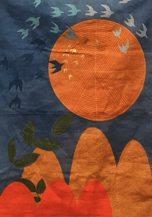 
                  
                    Macgillycuddy’s Reeks Quilted Wall Hanging
                  
                