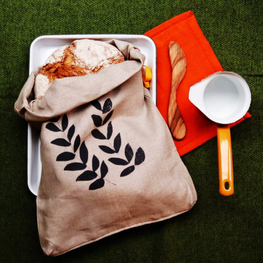 Irish Linen Bread Storage Bag